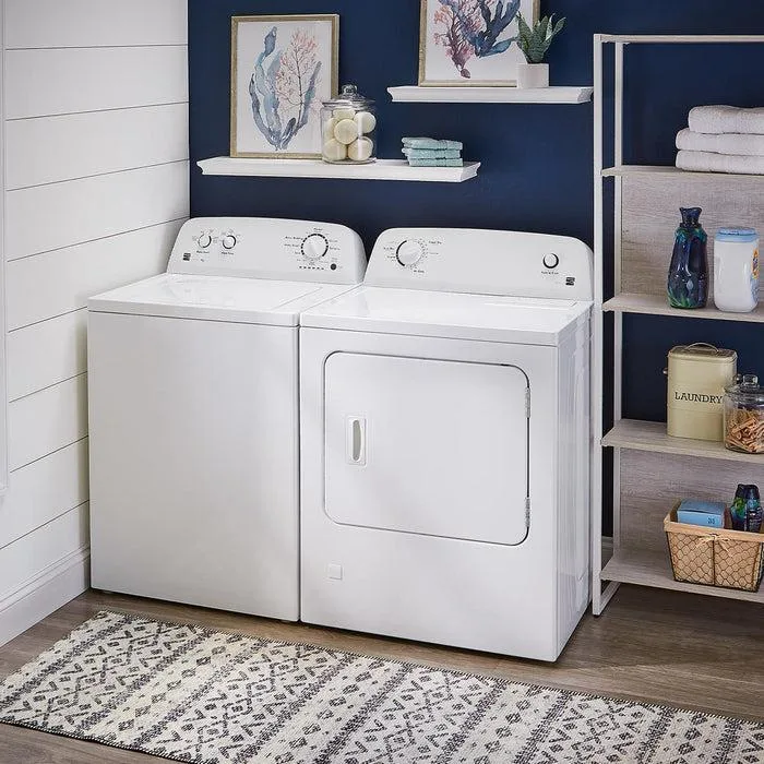 Clothes dryer in a residential laundry room in Innisfil, Ontario